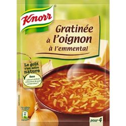 Knorr Soupe Deshydratee Gratin Oignon Emmental 1L - 84G
