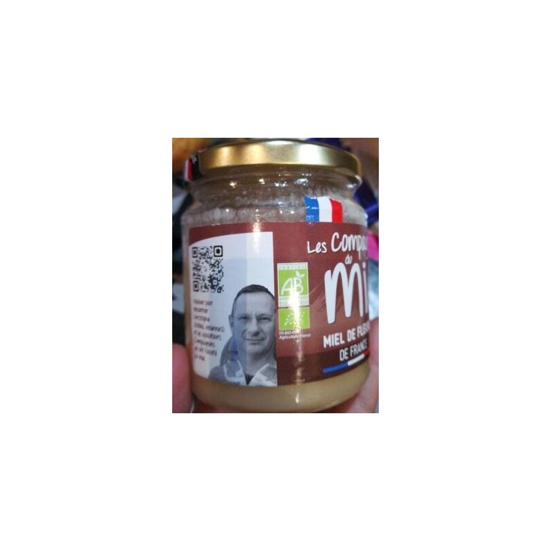 Comp Miel Crem Bio France 375G