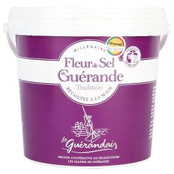 Guerandais 1Kg Seau Fleur De Sel Le