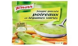 Knorr Soupe Déshydratée Poireaux & Légumesle Sachet De 110 G