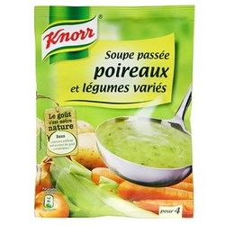 Knorr Soupe Déshydratée Poireaux & Légumesle Sachet De 110 G