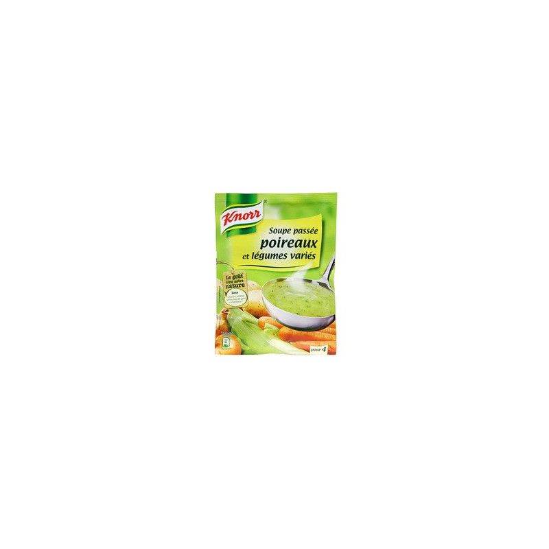 Knorr Soupe Déshydratée Poireaux & Légumesle Sachet De 110 G