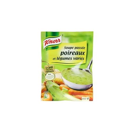 Knorr Soupe Déshydratée Poireaux & Légumesle Sachet De 110 G