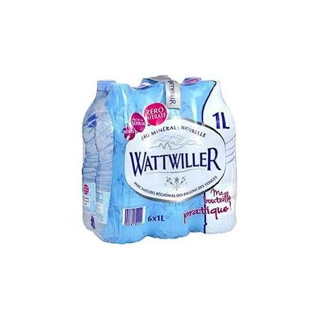 Wattwiller Eau Min Nat 6X1L