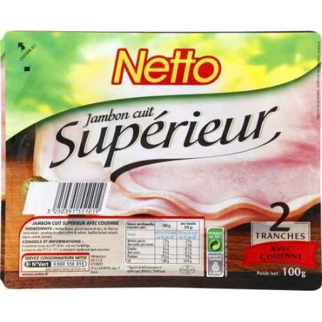 Netto Jambon De Pays Cru A/Os 5K5 E