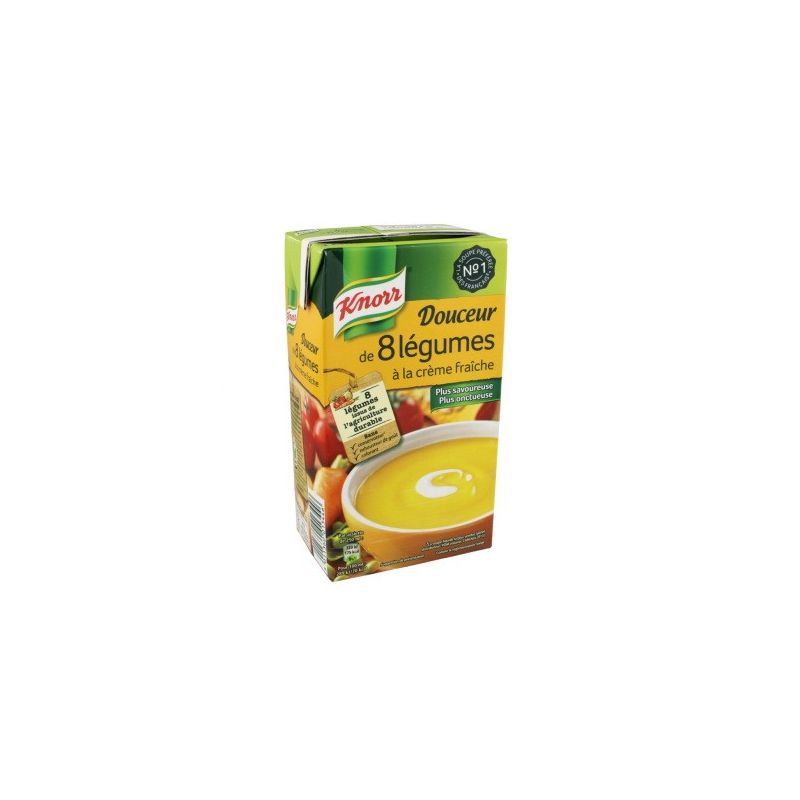 Knorr Brick 1L Soupe Douceur 8 Legumes