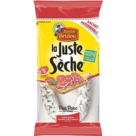 Justin Bridou 275G Saucisse Juste Seche Nature