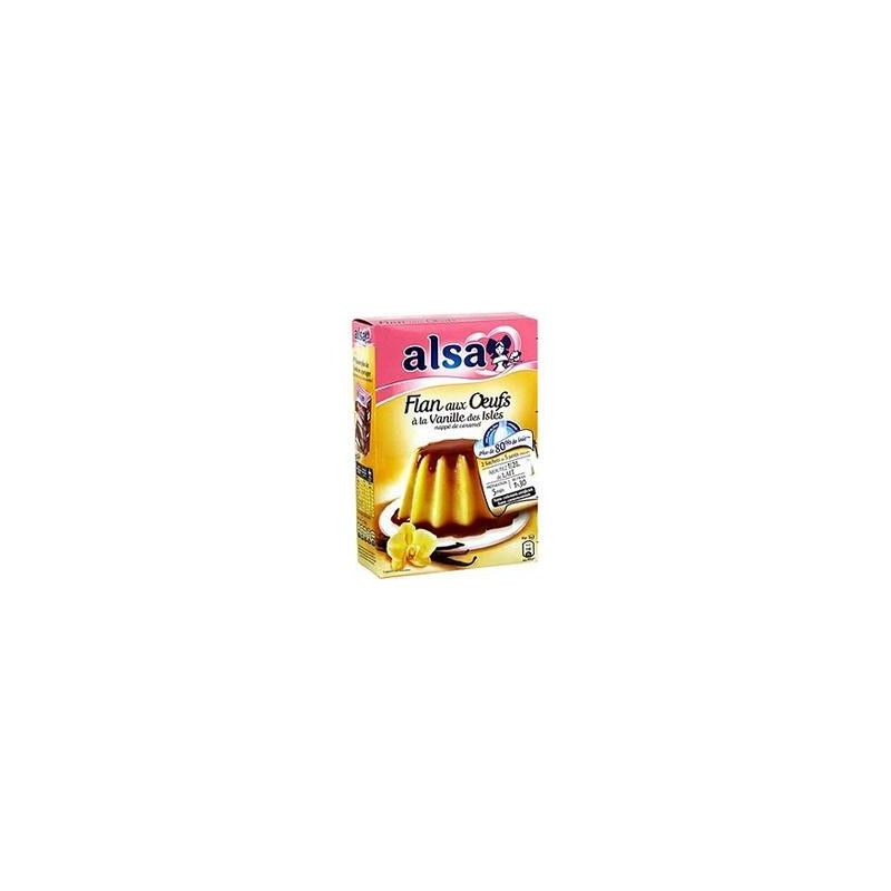 Alsa Flan Aux Oeuf À La Vanille Des Isles 250G
