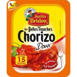 Justin Bridou J.Bridou Chorizo Boite 15T150G