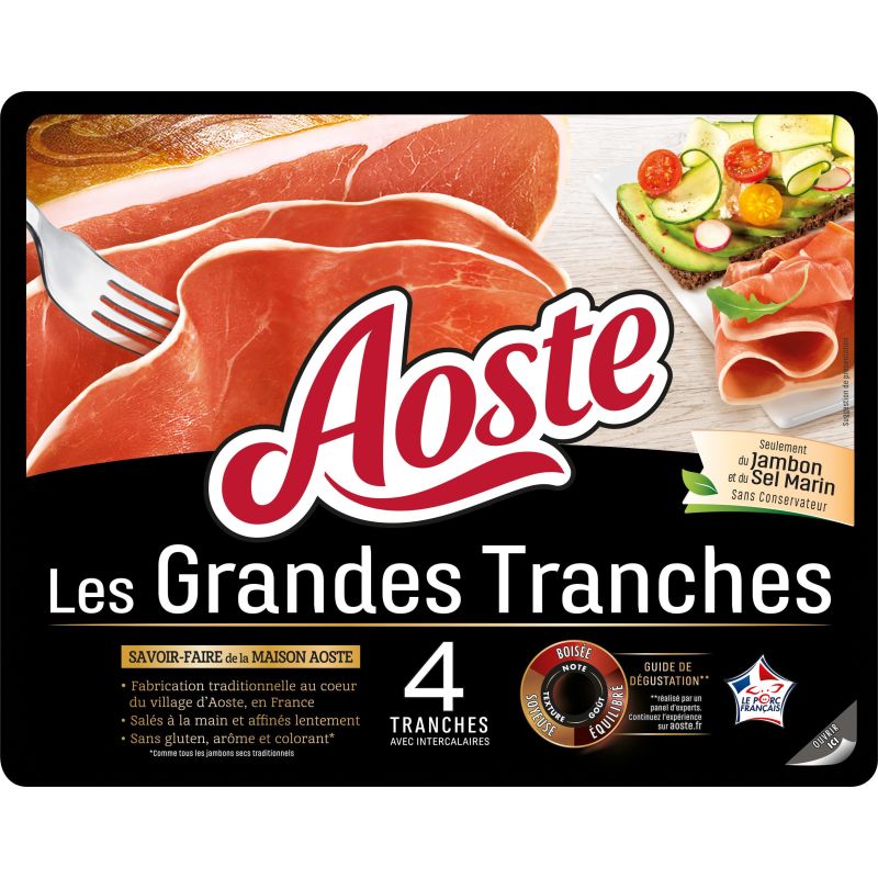 Aoste 100G 4 Tranches Les Grandes