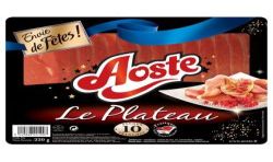 Aoste Plateau Jambon Cru 10Tr 220G