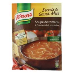 Knorr Soupe Deshydratee Tomate/Vermicelle 1L : Le Sachet 67G