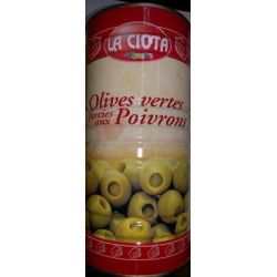 La Ciotat 2/1 Olive Verte Farcie Poivron