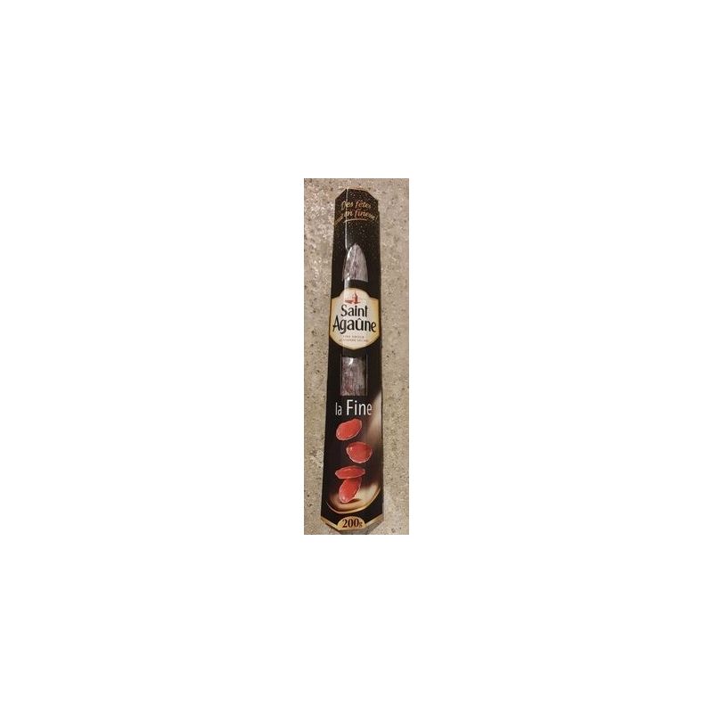 Saint Agaune 200G Saucisse Sèche La Fine