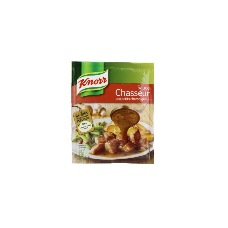 Knorr Sauce Déshydratée Chasseur Aux Champignons : Le Sachet De 23G