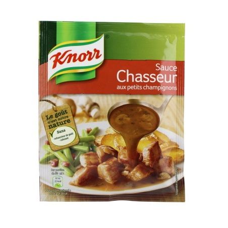 Knorr Sauce Déshydratée Chasseur Aux Champignons : Le Sachet De 23G