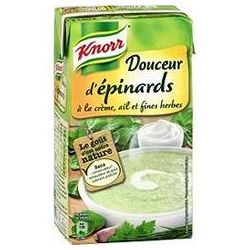 Knorr 1L Brique Soupe Douceur D Epinards Au Boursin