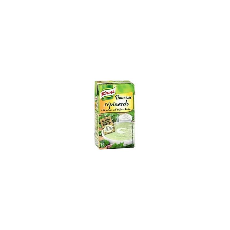 Knorr 1L Brique Soupe Douceur D Epinards Au Boursin
