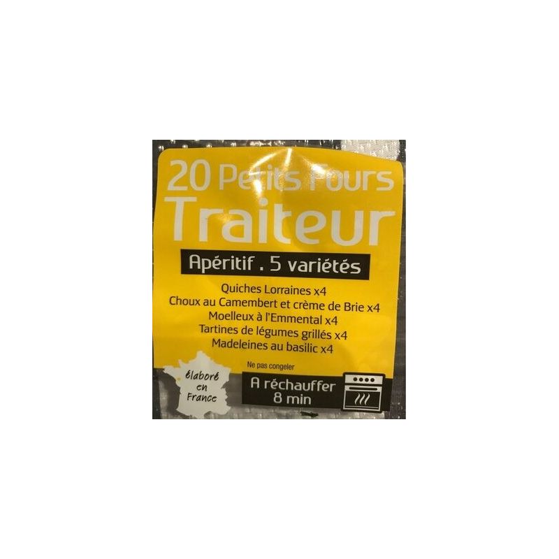 Fr.Emballe Fe 20 Pts Fours Traiteur 180G