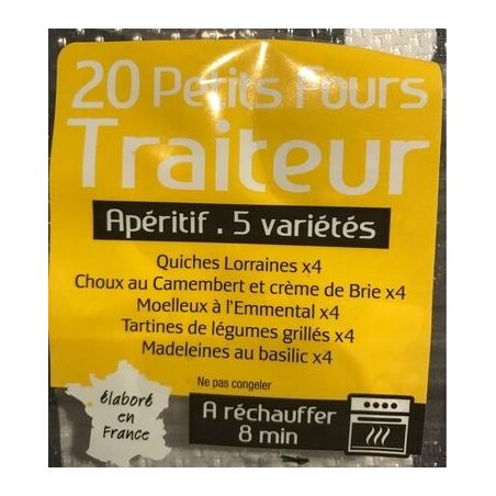 Fr.Emballe Fe 20 Pts Fours Traiteur 180G