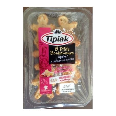 Tipiak 8 Pt Bonhomme Apero 75G