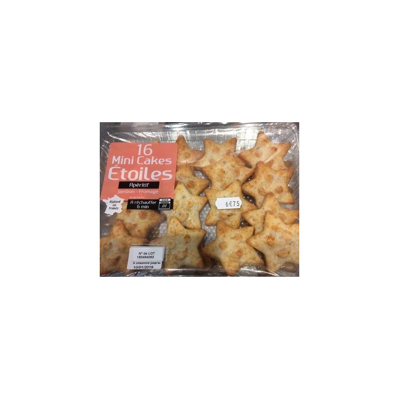 Fr.Emballe Fe 16 Mini Cakes Etoiles 130G