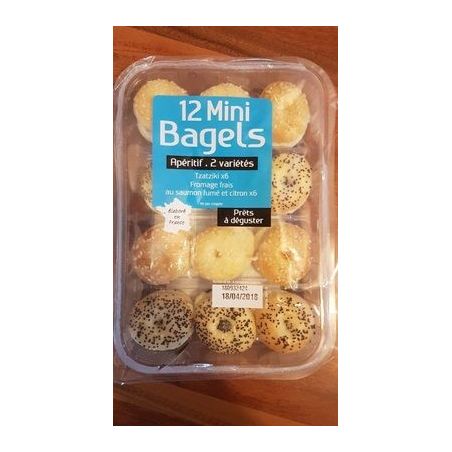 Fr.Emballe Fe 12 Mini Bagels 120G