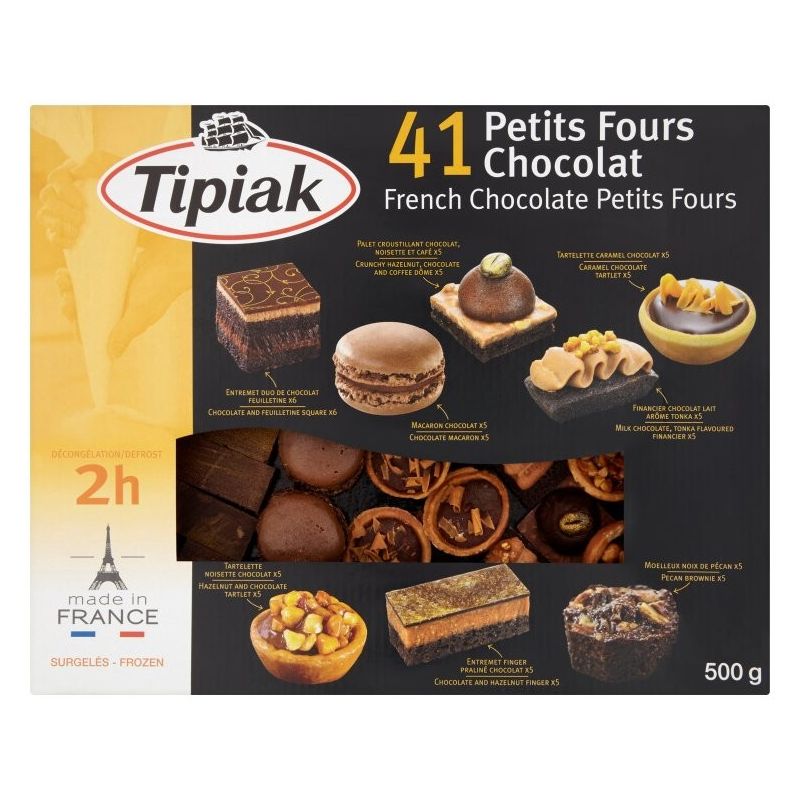 Tipiak Traiteur 41 Petits Fours Chocolat