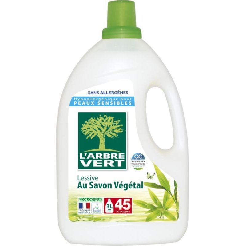 Arbre Vert 3L Lessive Vegetal