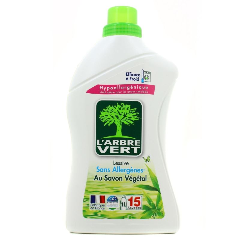 Arbre Vert Lessive Vegetale 1L