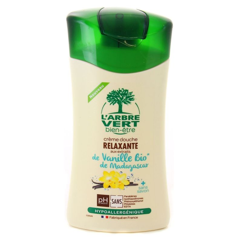 Arbre Vert Arb.Crm/Dch Vanille Bio 250Ml
