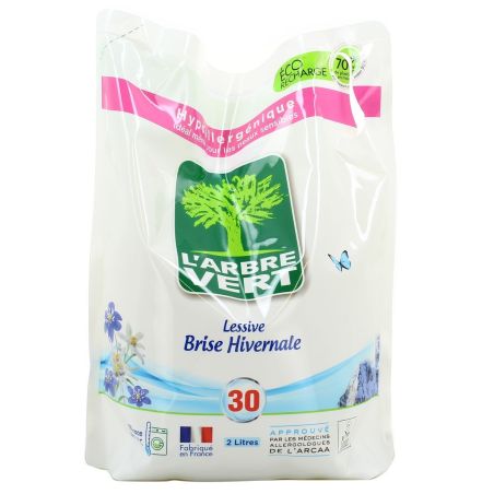 Arbre Vert 2L Rech Lessive Brise Hivernal