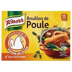 Knorr Bouillon De Poule : Les 15 Tablettes 10 G - 150G