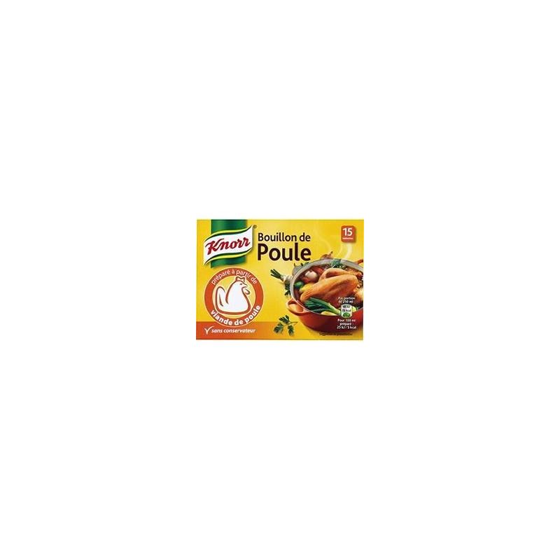 Knorr Bouillon De Poule : Les 15 Tablettes 10 G - 150G