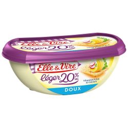 Elle & Vire 250G Beure Tend&Leger 20%Mg Doux Elle&Vire