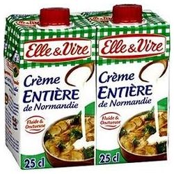 Elle & Vire 2X25Cl Uht Fl Ent 30% E&V