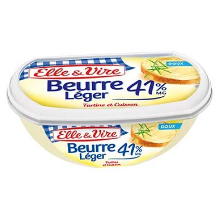 Elle & Vire Et Beurre Tendre Doux Leger 41%Mg250G