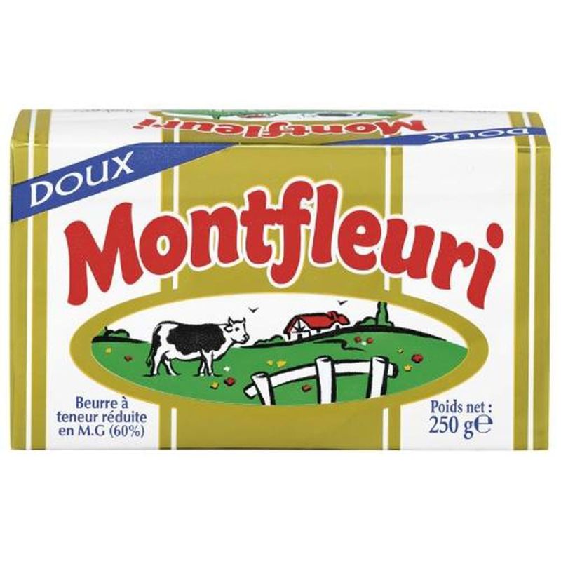 Montfleuri 250G Beurre Doux 60% Mg
