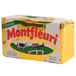 Montfleuri 250G Beurre Demi-Sel 60% Mg