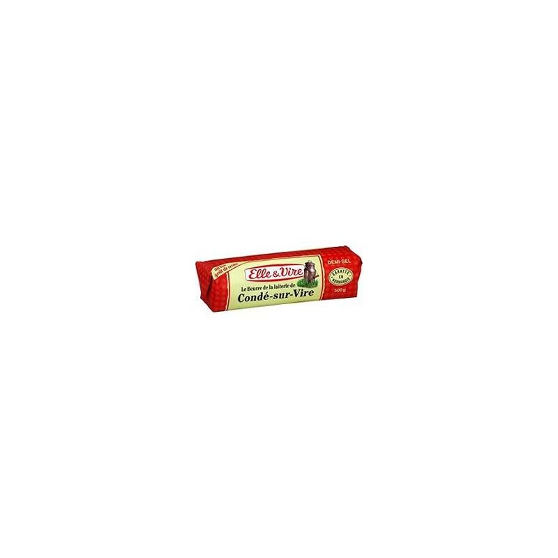 Elle&Vire E&V Beurre Conde 1/2S Rouleaux 500G