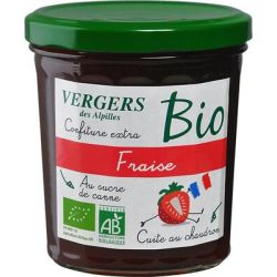 Confitures De Provence Verger Bio Confit. Fraise 370Gr