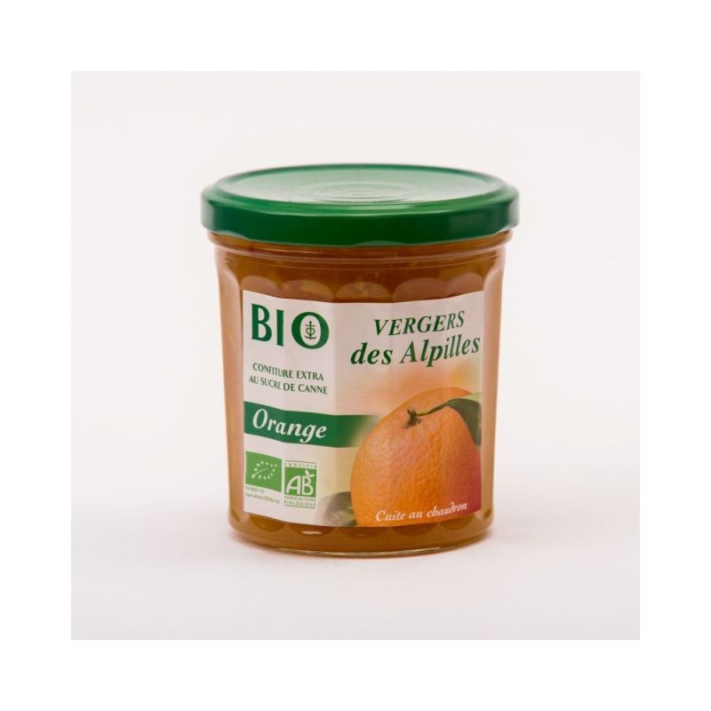 Confitures De Provence Verger Bio Confit. Orange 370Gr