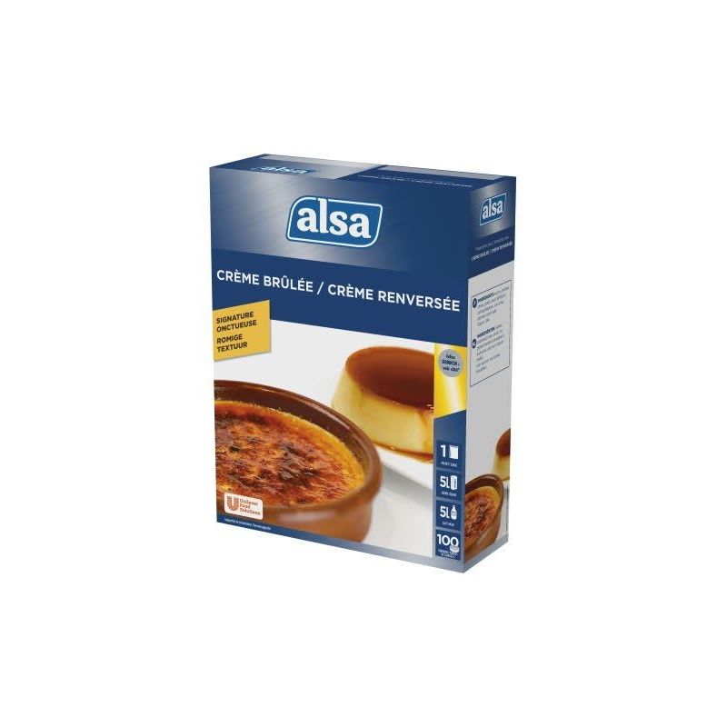 Alsa 1,35Kg Creme Renversee/Brulee