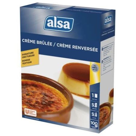 Alsa 1,35Kg Creme Renversee/Brulee