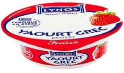 Lynos Y.Grecque Fraise 150G Lyn