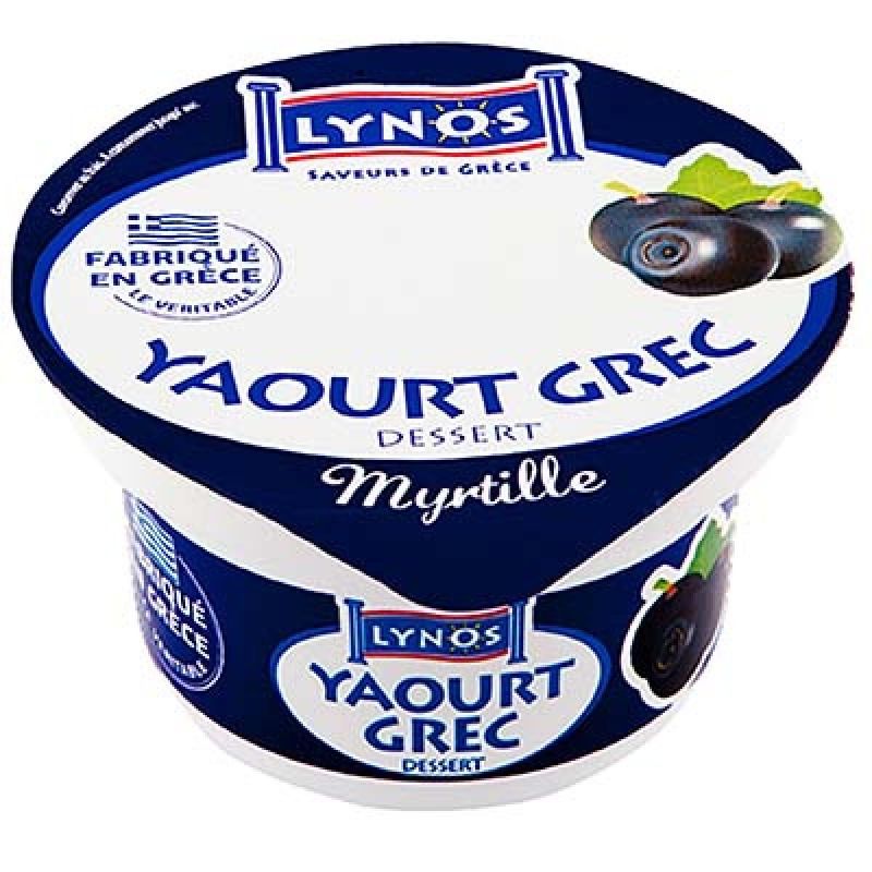 Y.Grecque Myrtille 150G