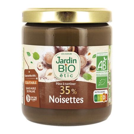 Jardin Bio Chocolate/Hazelnut 35% Spread 350G