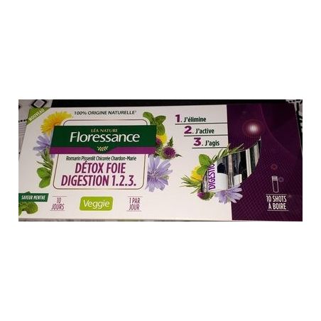 Floressanc Flores. Detox Foie Bio10X100Ml