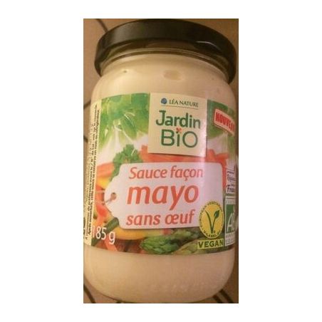 Jardin Biologique 185G Sauce Facon Mayovegan Jb