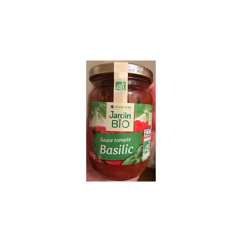 Jardin Bio 250G Sauce Tomate Basilic